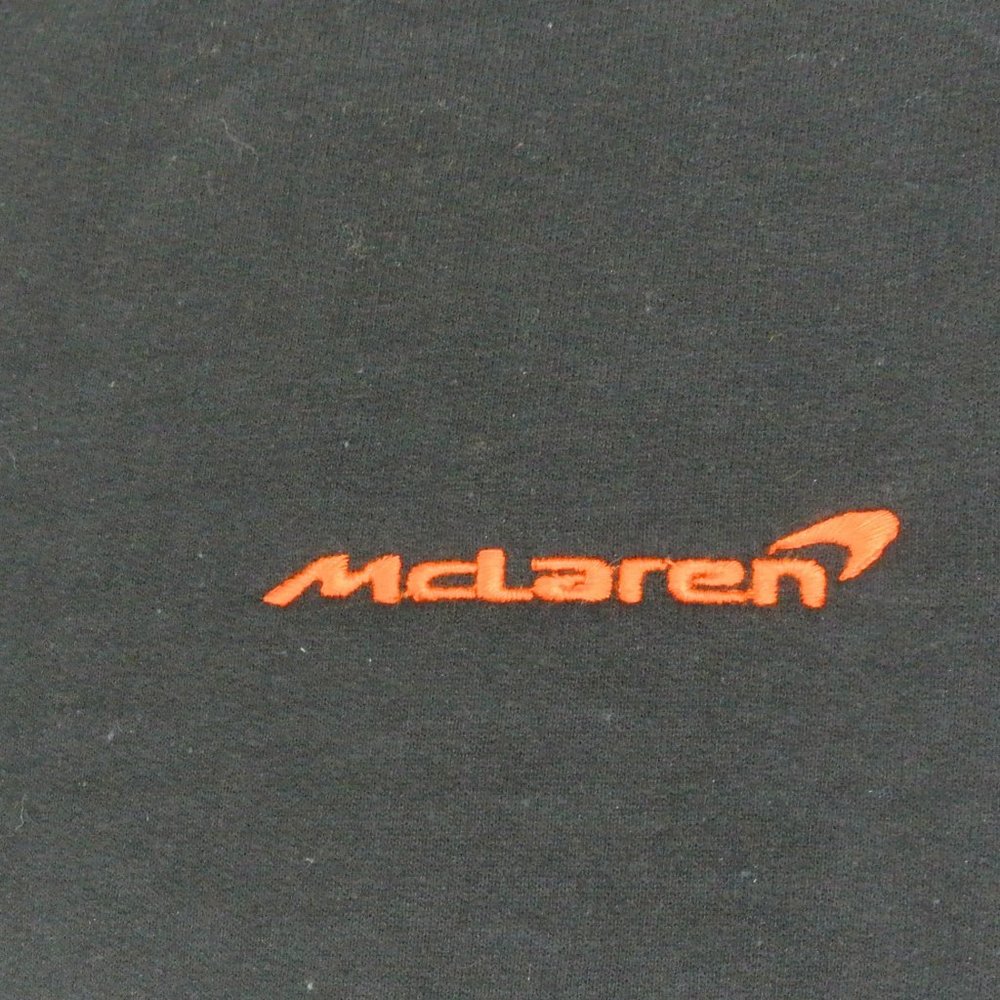 McLAREN Formula 1 F1 Indycar Team Racing Sweatshirt Black Size L NWT - Picture 6 of 11